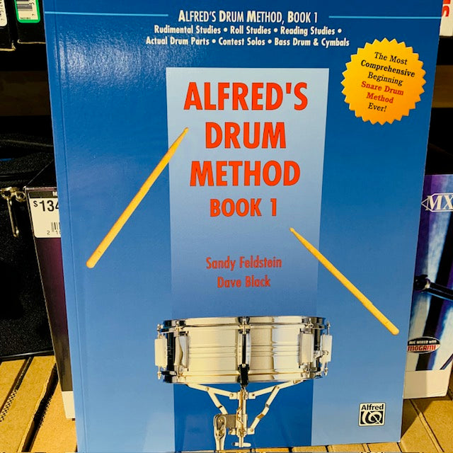 Alfred Music -ALFRED-01- Alfreds Drum Method Book 1