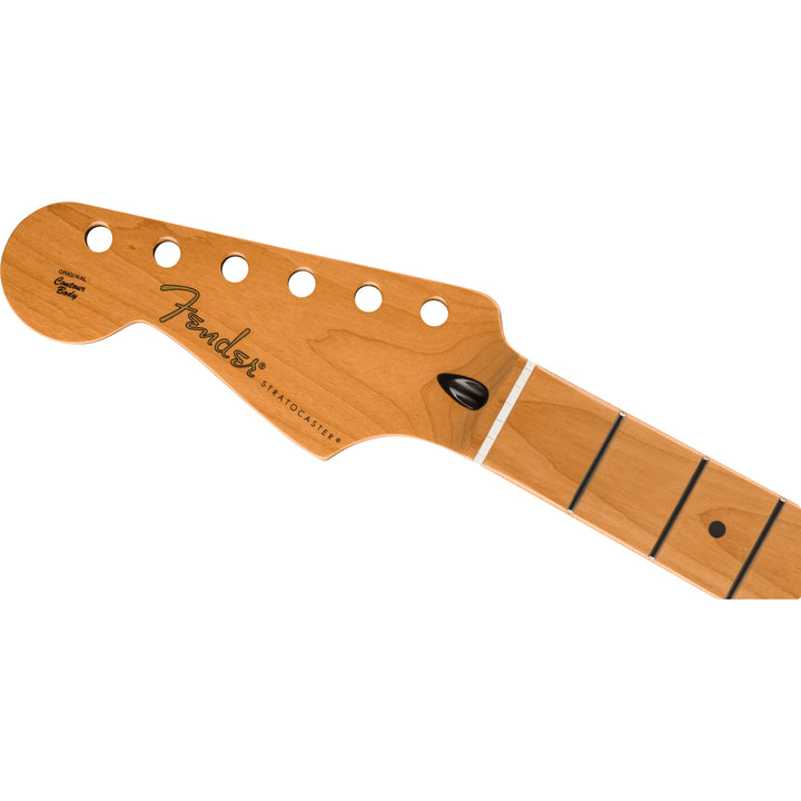 Fender Satin Roasted Maple Stratocaster® LH Neck, 22 Jumbo Frets, 12", Maple, Flat Oval Shape