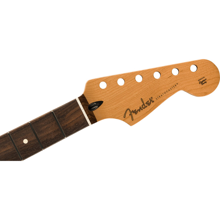 Fender Satin Roasted Maple Stratocaster® Neck, 22 Jumbo Frets, 12", Rosewood, Flat Oval Shape