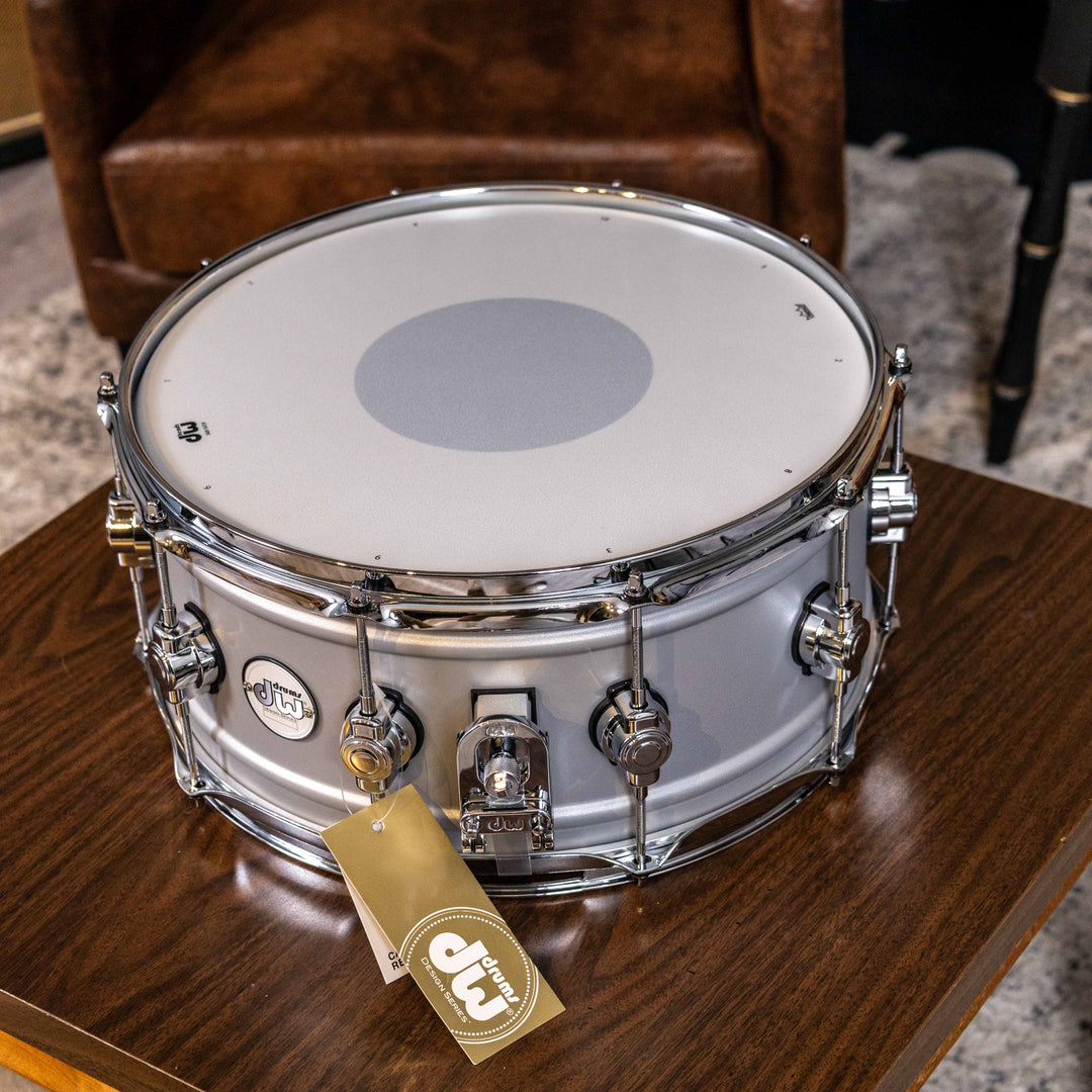 DDSD6514MACR- DW Design 6.5x14 Thin Aluminum Snare Drum