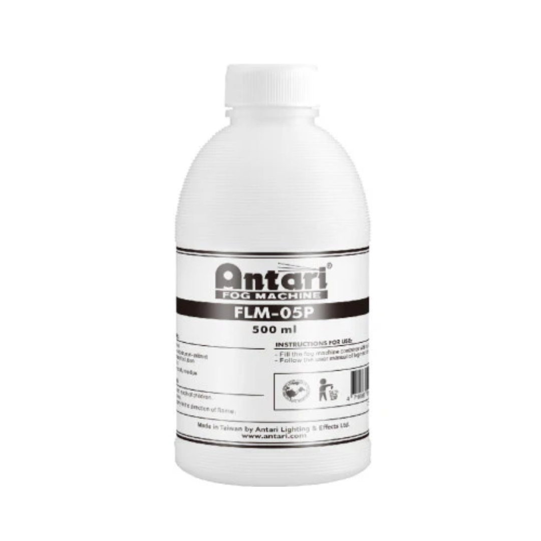Antari FLM-05P Water-Based Fog Fluid For FT-20X - 500mL