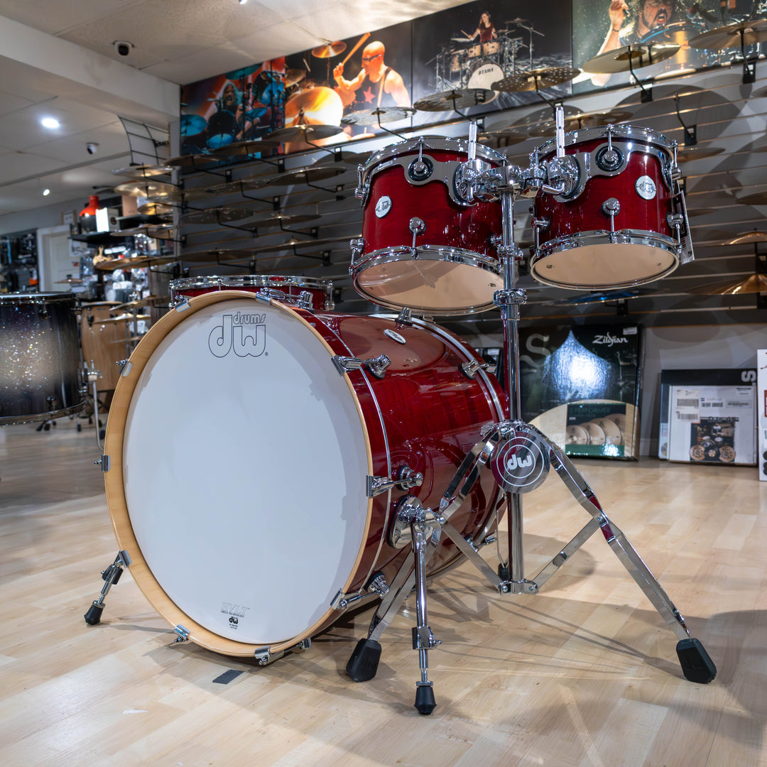 DW Design Series 4-piece Shell Pack - Cherry Stain