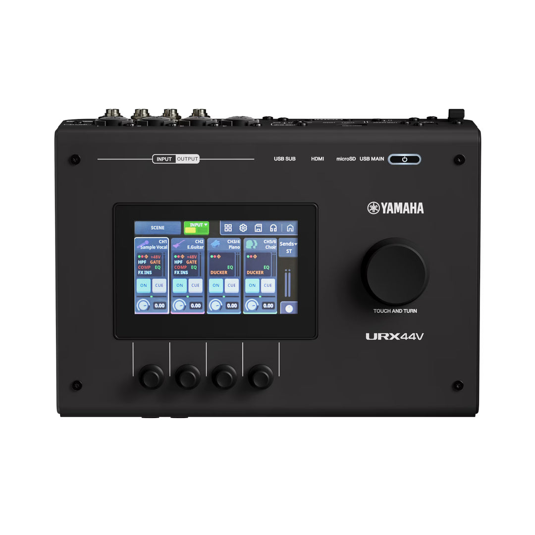Yamaha URX44V B - USB Audio/Video Interface