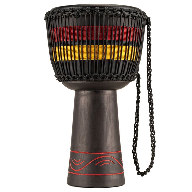 Meinl Percussion 13" Original African Style Rope Tuned Wood Djmebe Fire Rhythm Series