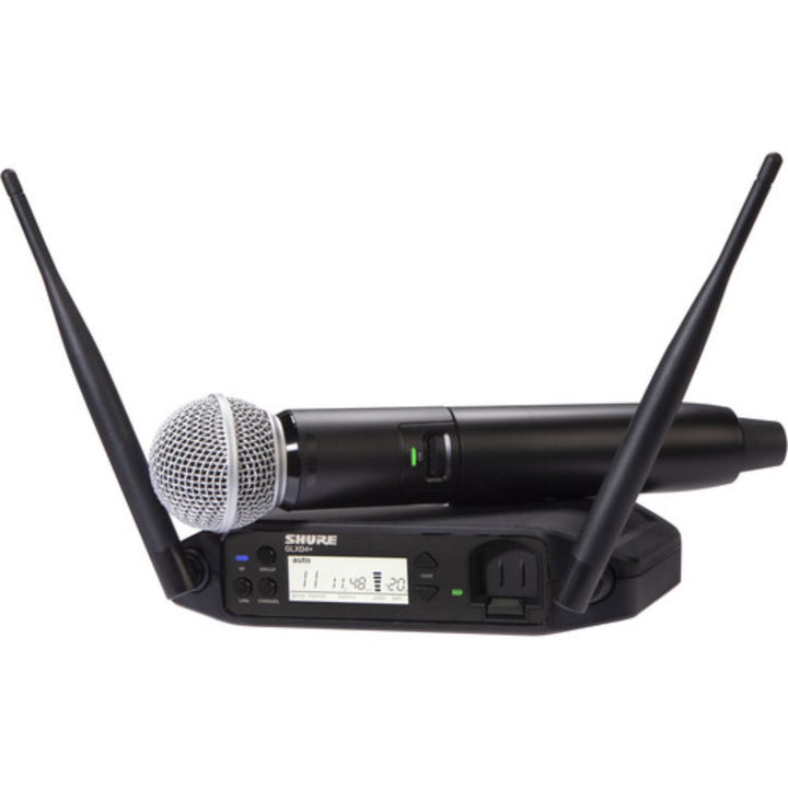 Shure GLXD24+ Wireless Vocal System w/ SM58 Microphone (Z3)