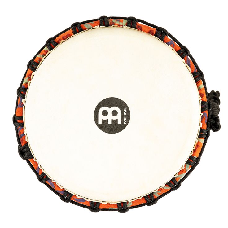 Meinl Percussion 8" Rope Tuned Travel Series Djembe Hand Selected Goatskin Head (Patented) Pharaoh's Script