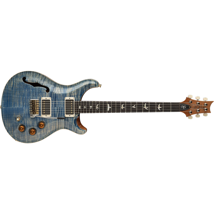 PRS DGT Semi-Hollow Birds Electric Guitar - Faded Blue Jean