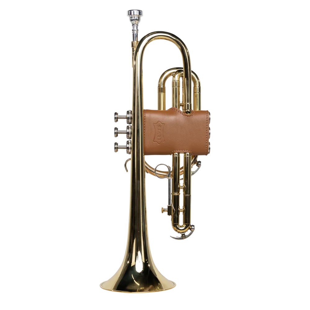 Levy's LVG1-VGNTAN Vegan Valve Guard for Trumpet