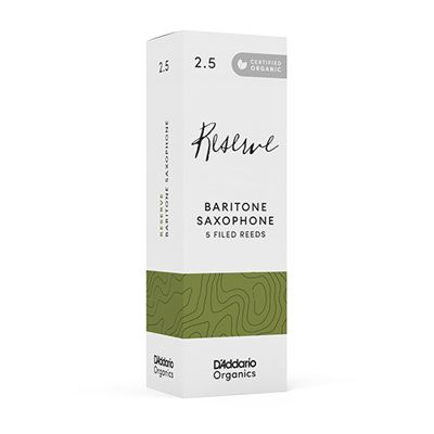 D'Addario Woodwinds ODLR0525 Reserve, Baritone Saxophone - Box Of 5 - 2.5