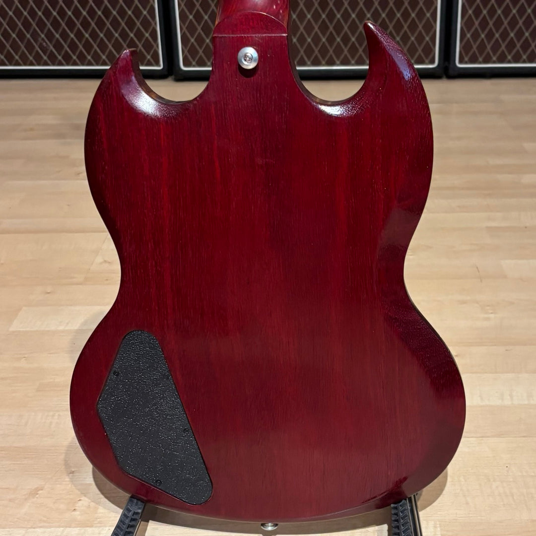 Gibson - SGT Worn Satin Cherry w/ Suhr Doug Aldrich Hot HB Pickup Set & Gibson Gig Bag (2017) - USED