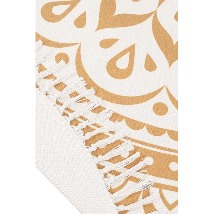 Meinl Floral Design Meditation Rug - Vintage Gold