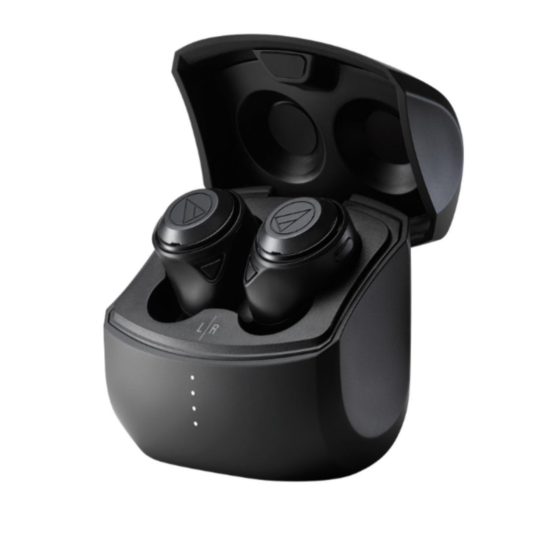 Audio-Technica ATH-CKS50TW In-Ear Wirelss Noise-Cancelling Earbuds - Black
