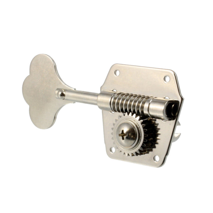 Allparts TK-0790 Gotoh Vintage-style Reverse Wind 4-in-line Bass Tuners Nickel