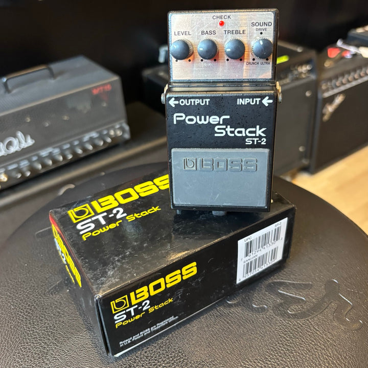 Boss - ST2 Power Stack Distortion w/ Box & User Guide (2010) - USED
