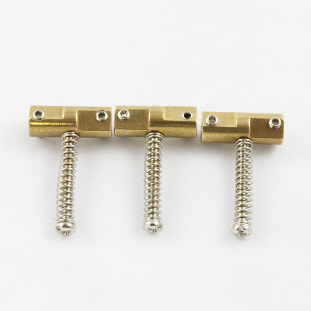 Allparts BP-2327 Wilkinson Compensated Brass Saddle Set for Telecaster®
