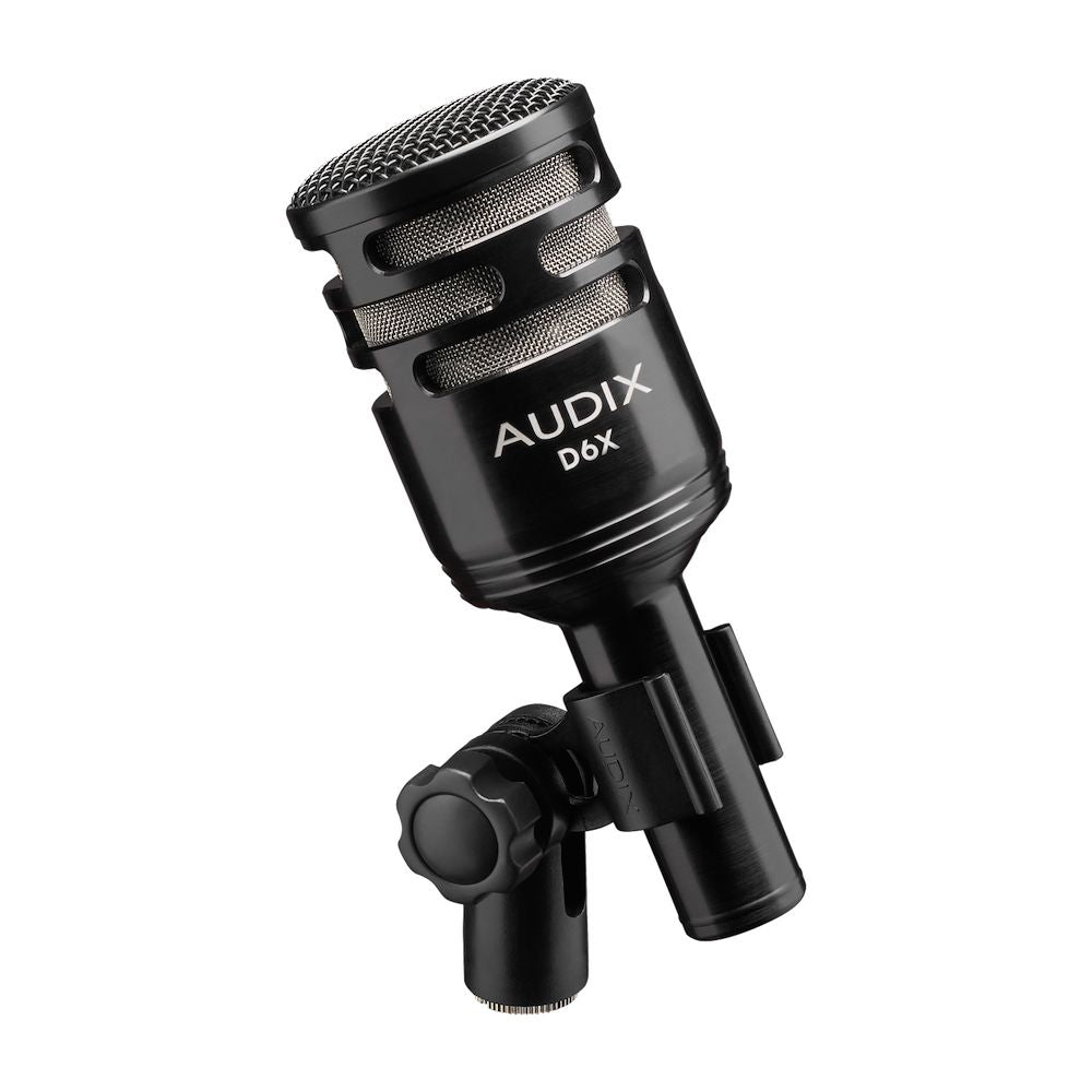 Audix D6X Dynamic Kick Drum Mic  with Filter Switch