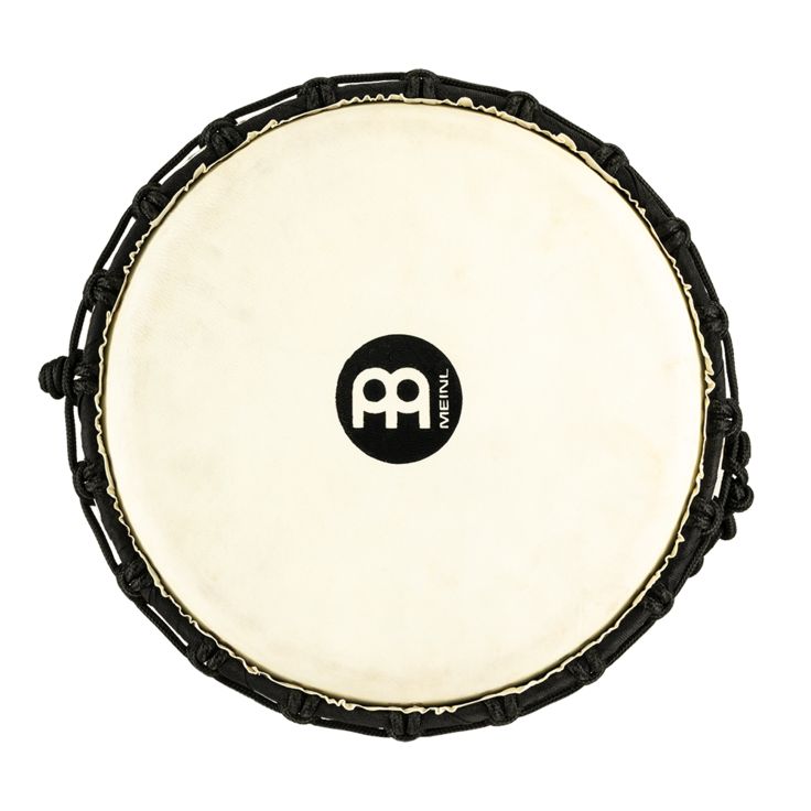 Meinl Percussion 12" Rope Tuned HeadlinerÂ® Series Wood Djembe Black River Series