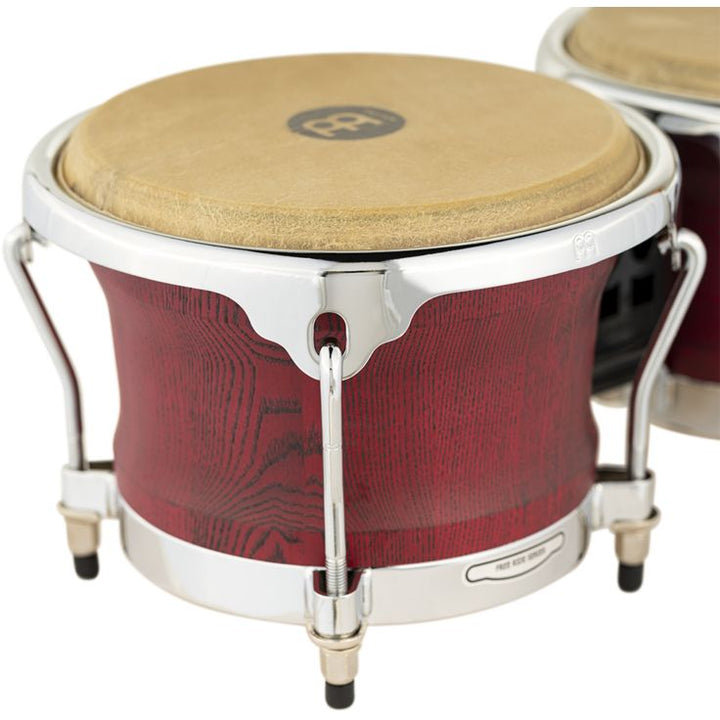 Meinl Percussion Woodcraft Series WB400 Wood Bongo Vintage Red