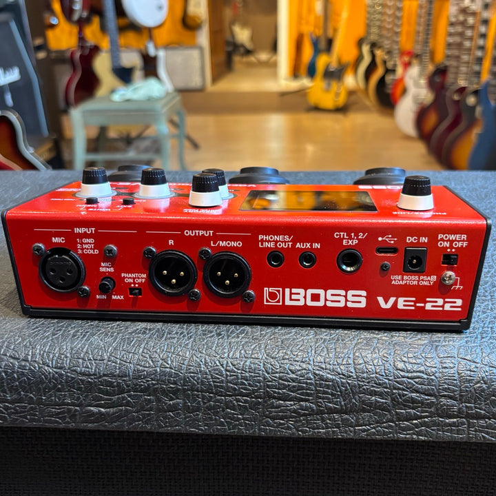 Boss - VE22 Vocal Performer Voice Processor w/Box & Boss VE22 User Guide (2025)  - USED