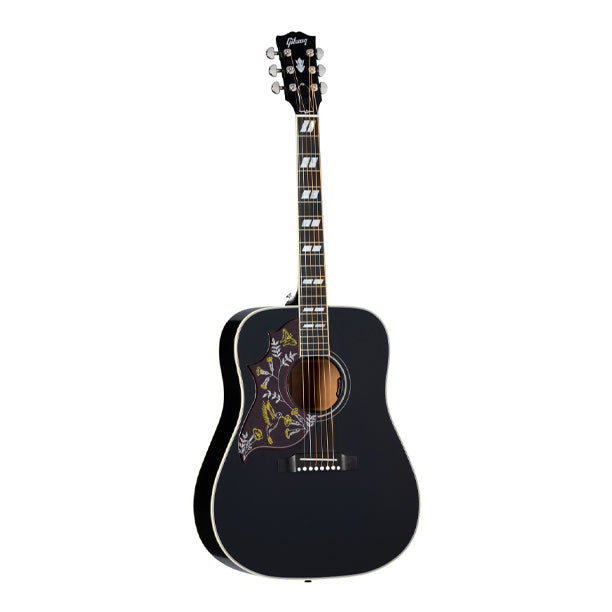Gibson Hummingbird Standard Acoustic/Electric Guitar with Hardshell Case - Ebony (Left Handed)