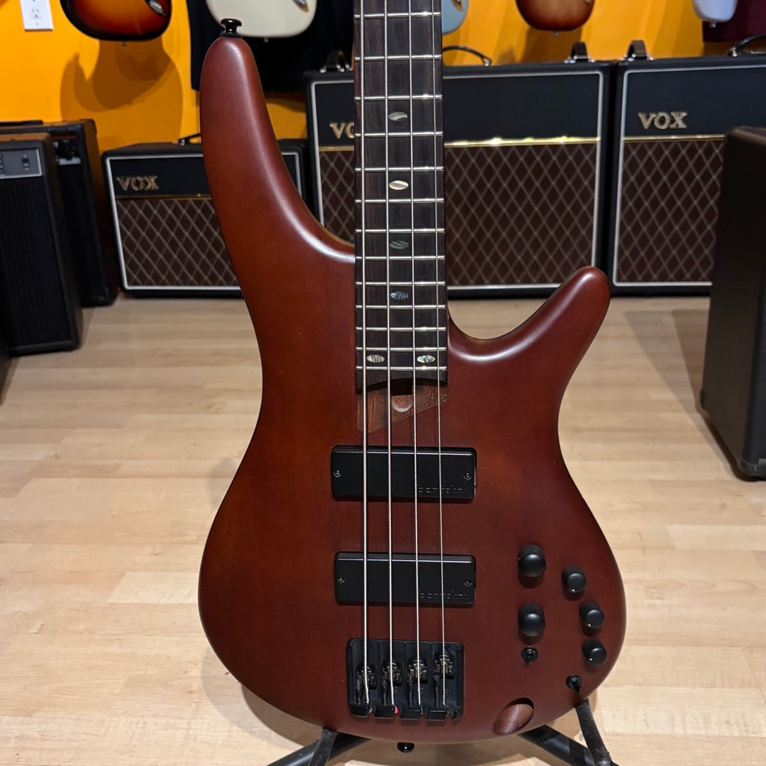 Ibanez - SR500E-BM SR Standard 4 String Active Bass (Satin Mahogany Brown Burst-2021) - USED