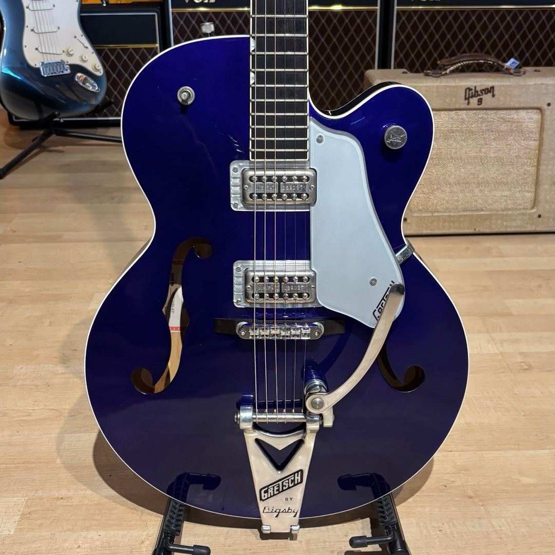 Gretsch - G6120-SH Setzer Hot Rod w/ Gretsch Hard Shell Case (MIJ-Regal Blue-1999) - USED