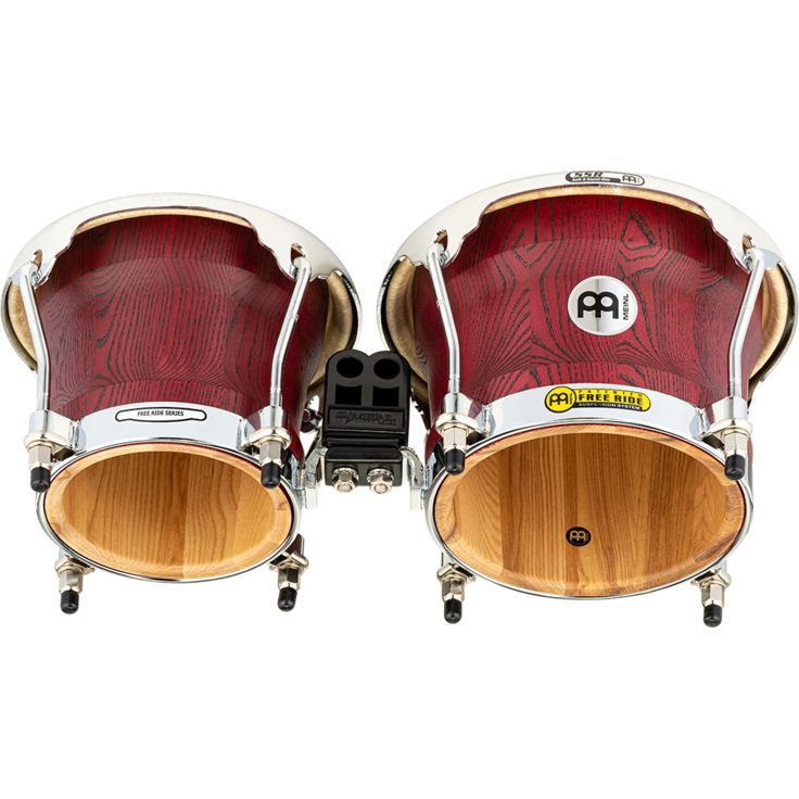 Meinl Percussion Woodcraft Series WB400 Wood Bongo Vintage Red