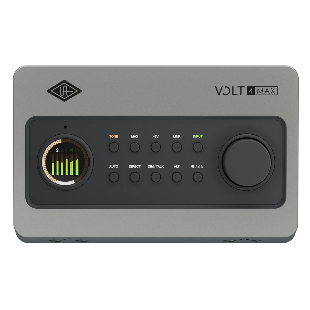 Universal Audio Volt 4P Max 12-in / 6-out USB Audio Interface with Onboard Tone Shaping and Compression