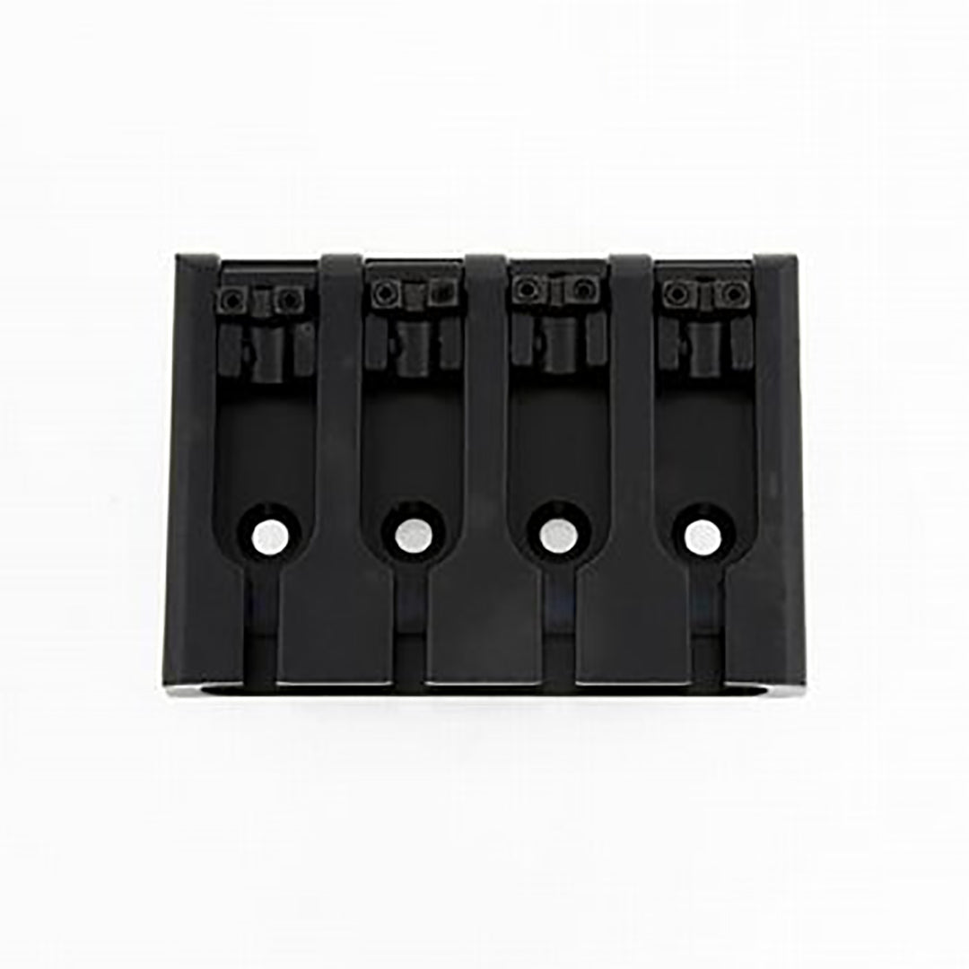 Allparts BB-3421 Adjustable 4-String Bass Bridge Black