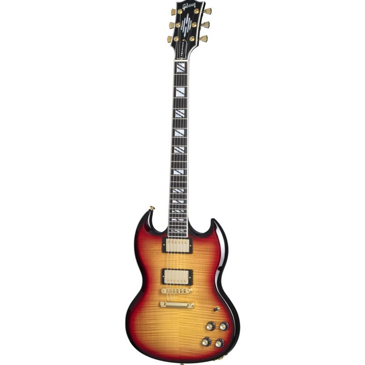 Gibson SG Supreme Electric Guitar with Hardshell Case - Fireburst