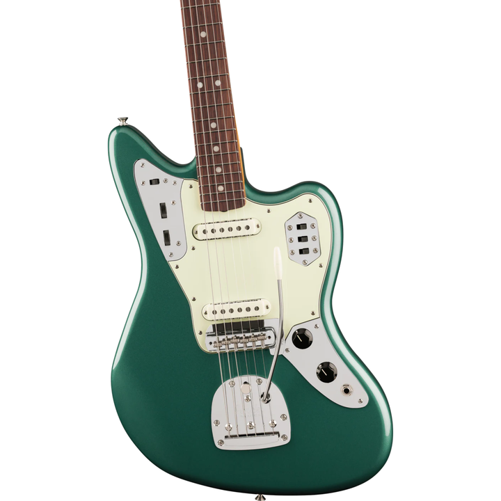 Fender  Vintera III Mid '60s Jaguar Electric Guitar (Sherwood Green Metallic)
