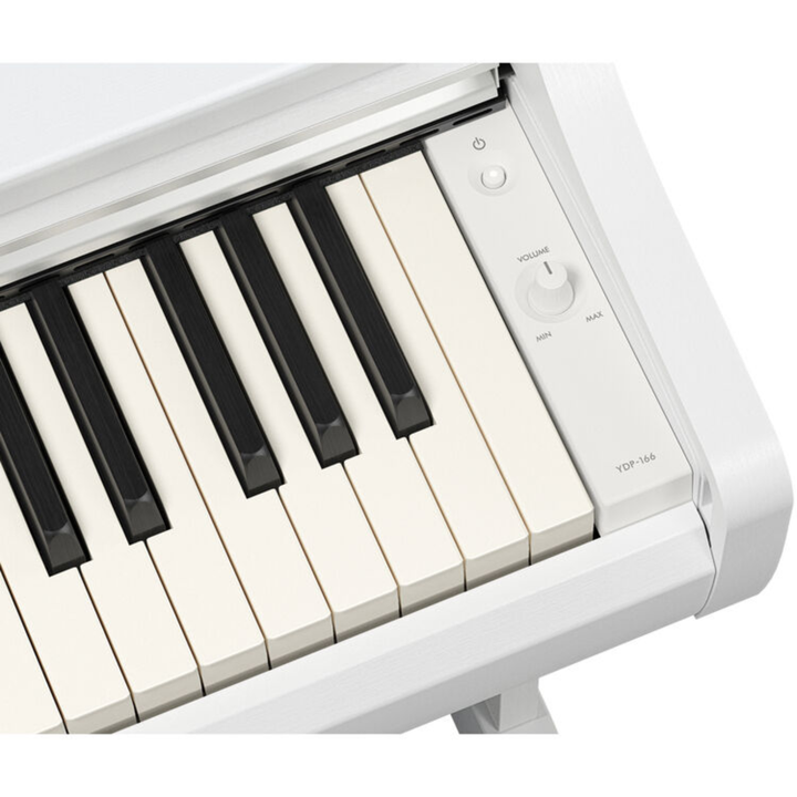 Yamaha YDP166 WH 88-Key Dgital Piano (White)