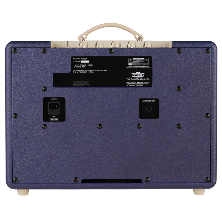 Vox AC10C1TTBC LTD 10W Valve Combo 10" Speaker Single Channel Blue/Cream Two-Tone  w/ VX10 Speaker