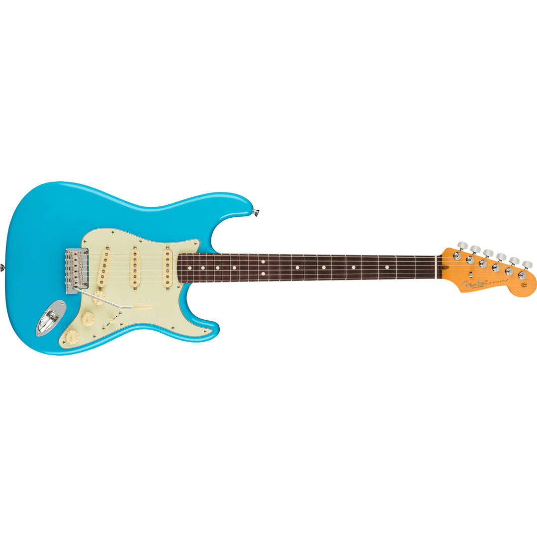 Fender American Professional II Stratocaster HSS Rosewood Fingerboard (Miami Blue) Electric Guitar