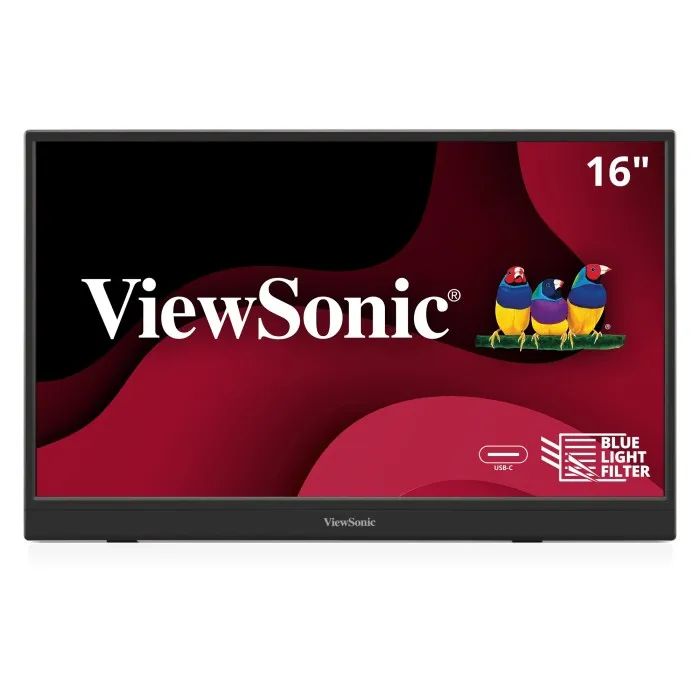 Viewsonic VA1653 15.6" Portable Full HD IPS Monitor  USB-C & mini-HDMI