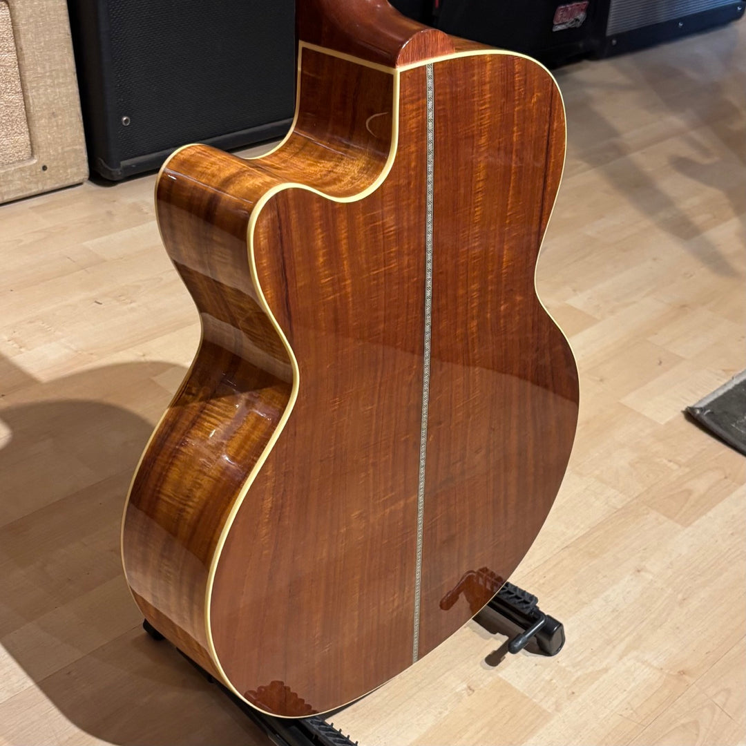 Blueridge - BR-65 KCE Cutaway AC - Electric w/ Levy's Gig Bag (2014-Natural Koa) - USED