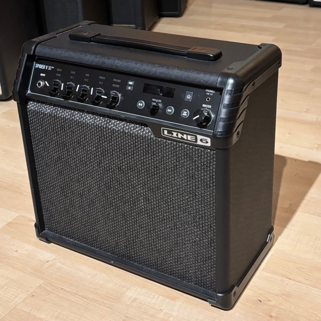 Line 6 - Spider V30 MKII - 1x8" Modeling GTR Combo Amp w/ FX - USED