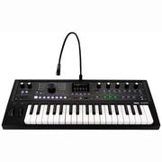 Korg MICROKORG2BK LTD MK2 Synthesizer/ Vocoder w/ Soft Case - Metallic Black