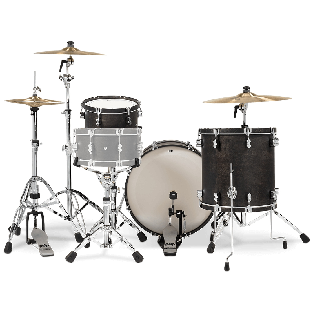PDP Concept Maple Classic 3-Piece Shell Pack (9x13 No STM, 16x16FT, 16x22 Kick) - Ebony Stain