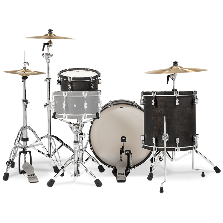 PDP Concept Maple Classic 3-Piece Shell Pack (9x13 No STM, 16x16FT, 16x22 Kick) - Ebony Stain