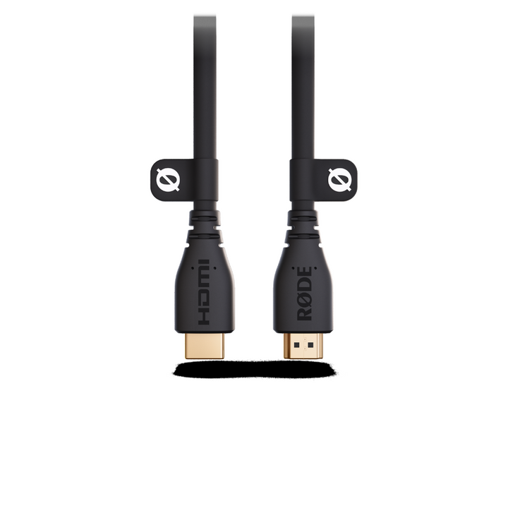 Rode HDMICABLE3M 3M - 2.0 HDMI Cable, (dia 6mm) - Black