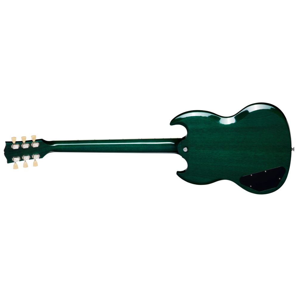 Gibson SG Standard '61 Stopbar w/Hardshell Case - Translucent Teal