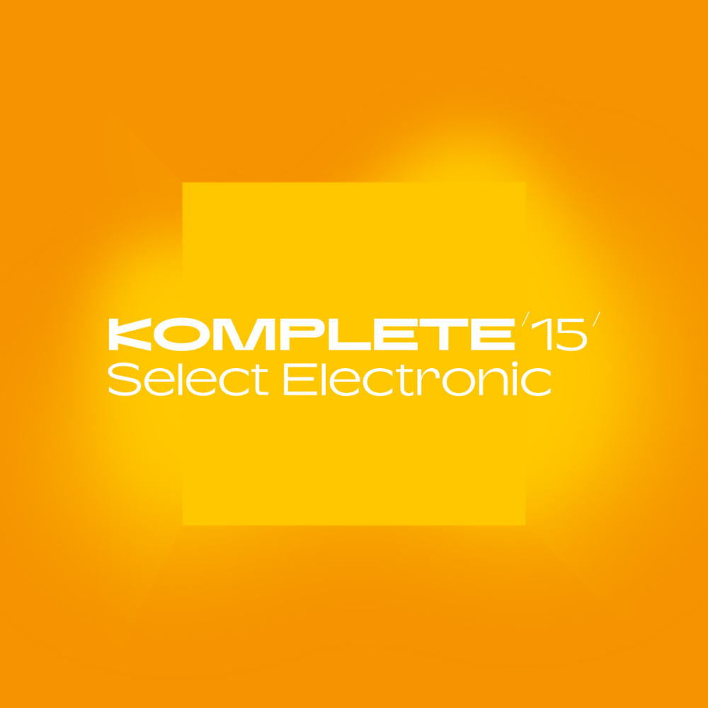 Native Instruments Komplete 15 Select Electronic DL Virtual Instruments and Effects - Electronic Collection