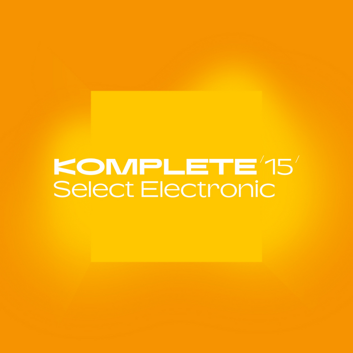 Native Instruments Komplete 15 Select Electronic DL Virtual Instruments and Effects - Electronic Collection