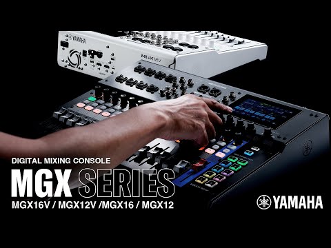 Yamaha MGX16V B 22-Channel Digital Mixing Console with Video Interface