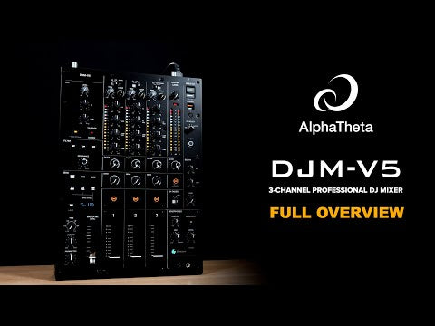 AlphaTheta DJM-V5 Compact 3-channel mixer