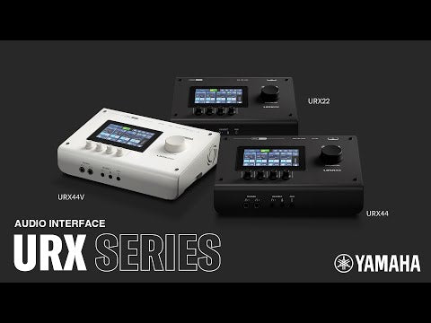 Yamaha URX44V B - USB Audio/Video Interface