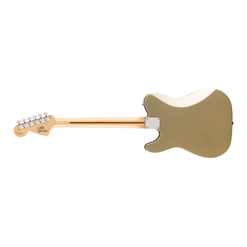 Fender Chris Shiflett Telecaster Deluxe, Rosewood Fingerboard (Shoreline Gold)