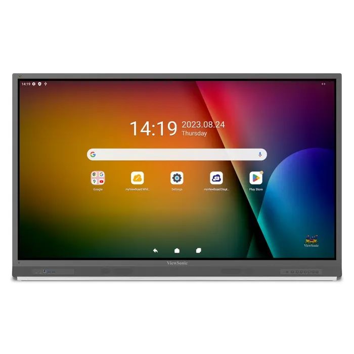 ViewSonic IFP8652-2ED – 86" ViewBoard® 4K Ultra HD Interactive Flat Panel, VB-WIFI-005, Google EDLA certified