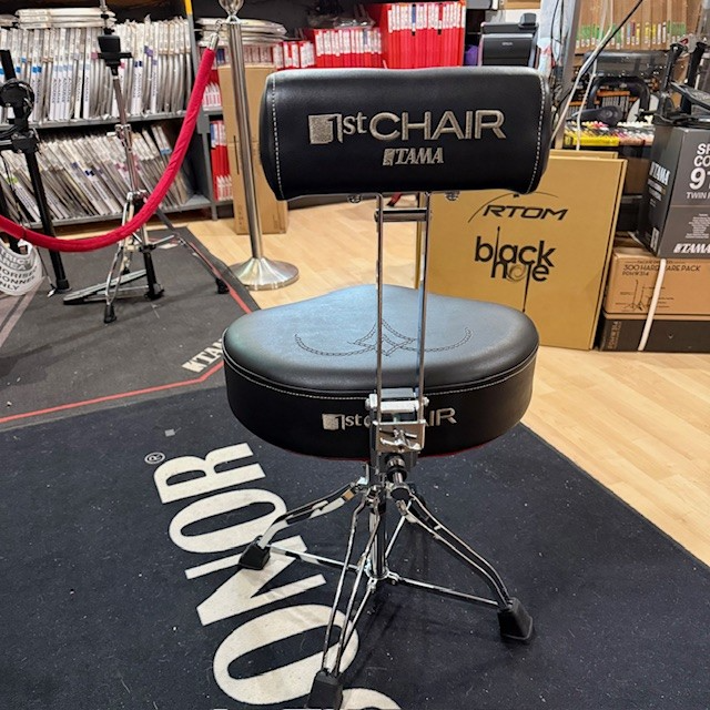 Tama HT741B-Tama 1st Chair Ergo-Rider W/Backrest (Demo)